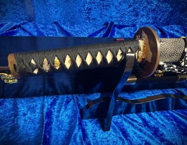 Yamamoto-Tenshi no Yaiba Katana mit 18-mal gefalteter TAMAHAGANE Klinge